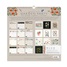 2026 Seedlings Classic Grid Wire Calendar | Garden Party| SCW94863